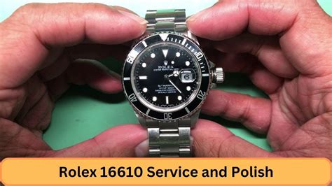 rolex submariner polish.